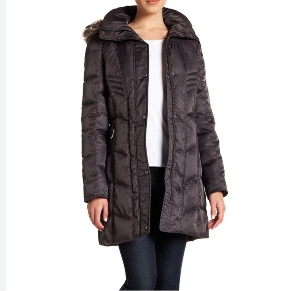 Kenneth Cole **BROKEN ZIPPER** coat